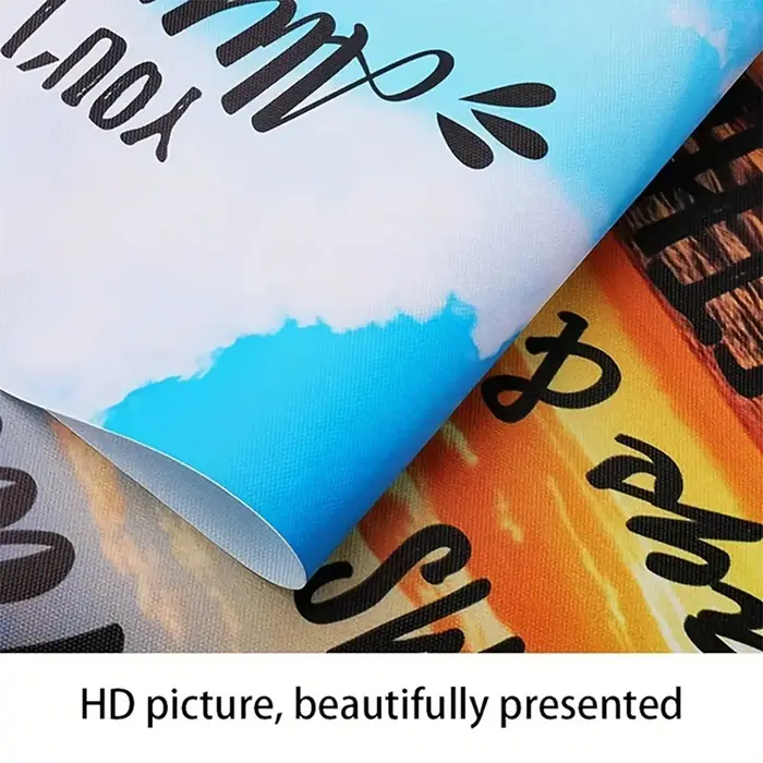 Affiche sur toile personnalisée avec photo — Plusieurs tailles disponibles (avec ou sans cadre DIY) — Un cadeau de décoration intérieure unique