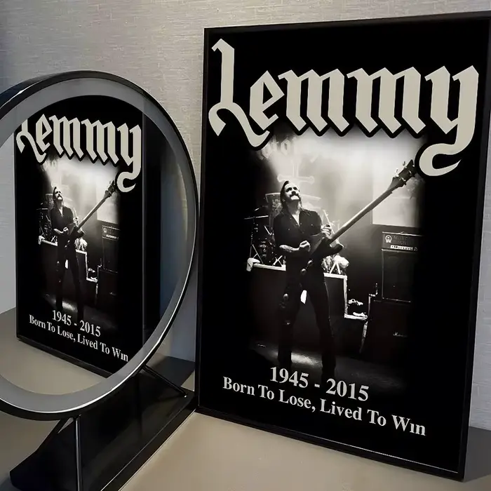 Affiche de chanteur l-hémmy populaire et célèbre, haute qualité, décoration murale esthétique pour d