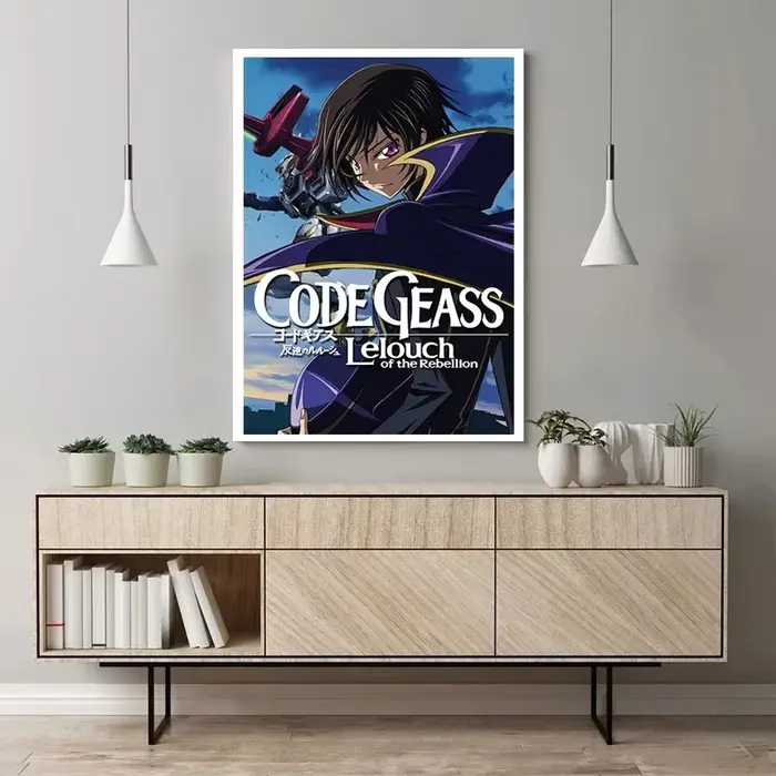 Toile peinture Code Geass affiche japon Anime rôle Figure mur Art Lelouch affiches décor impression salle photo décoration de la maison