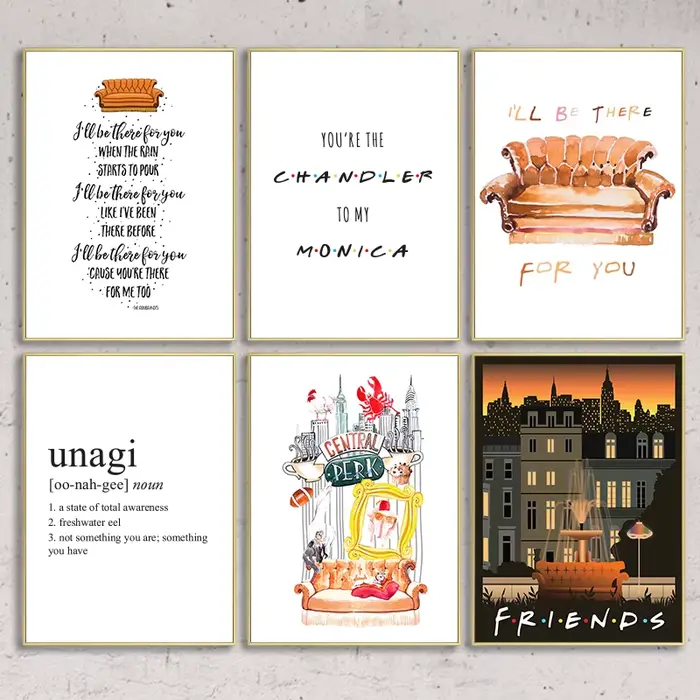 Affiche de la série télévisée FRIENDS