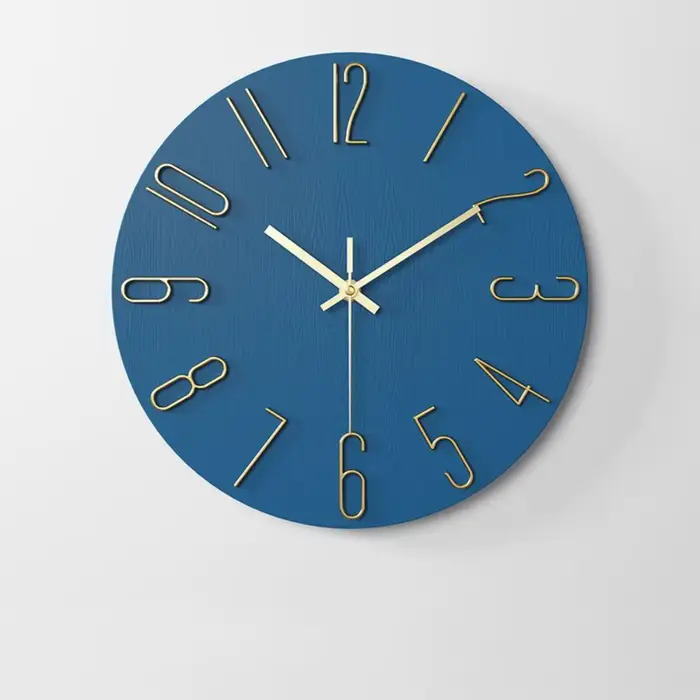Horloge murale suspendue Simple de 12 pouces