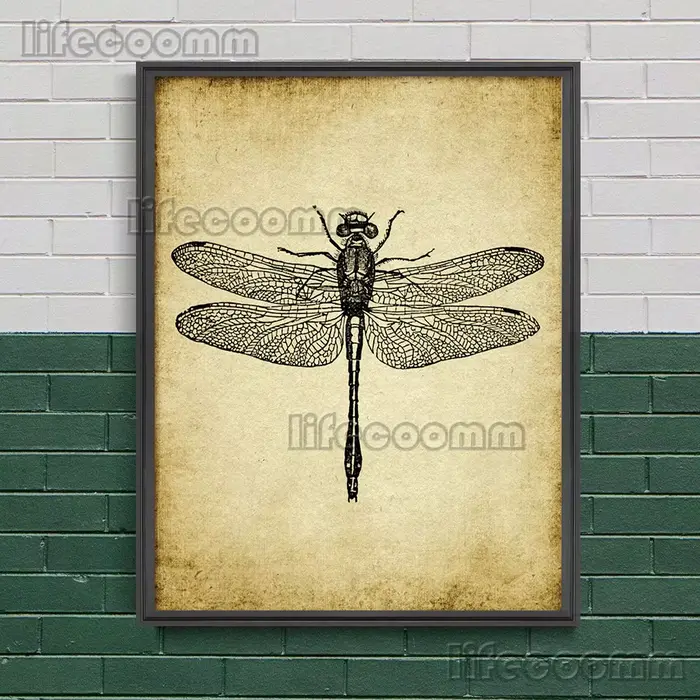 Peinture sur toile d'art mural vintage