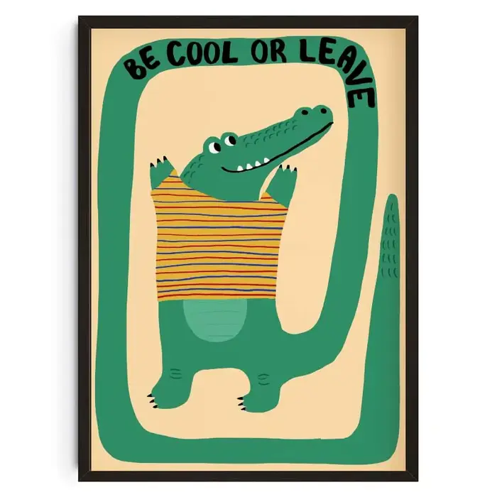 Affiche d'animaux imprimés de lapins floraux nordiques, ours Cool, oie, Art mural, lapin fantaisiste