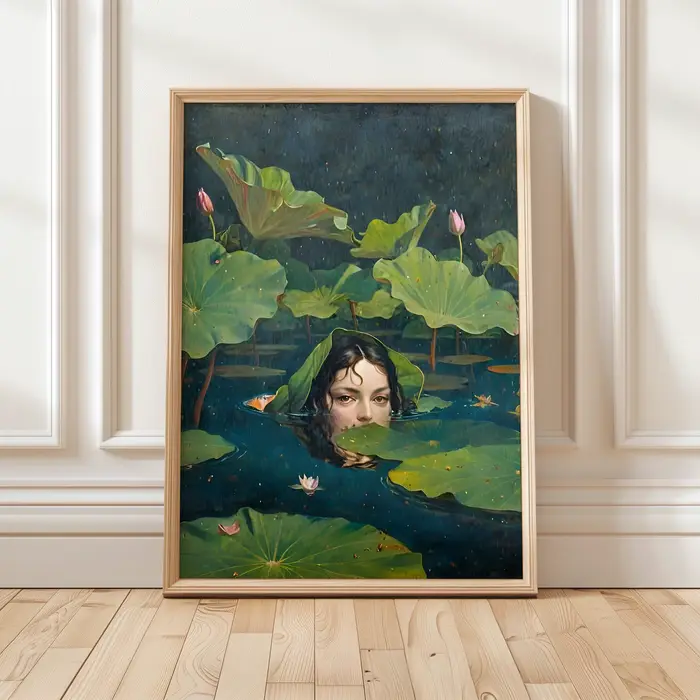 Affiche de danse de rêve Ophelia Vintage
