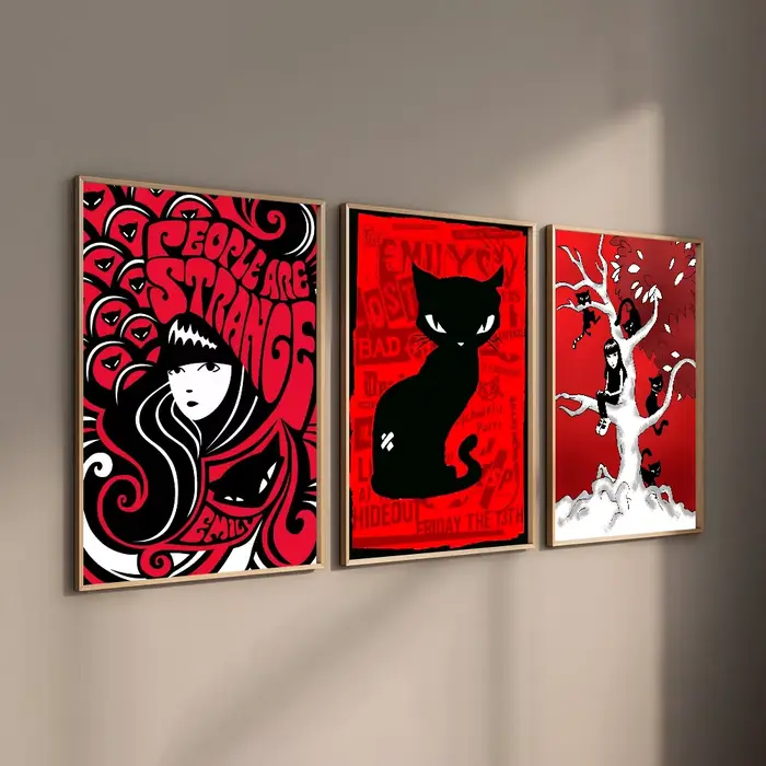 Affiche de bande dessinée E-Emily the S-Strange