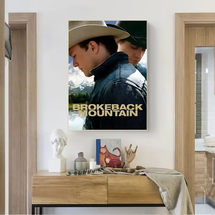 Brokeback affiche de montagne sans cadre