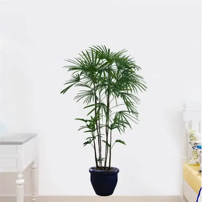 Autocollants muraux de Simulation de plantes en pot de verdure