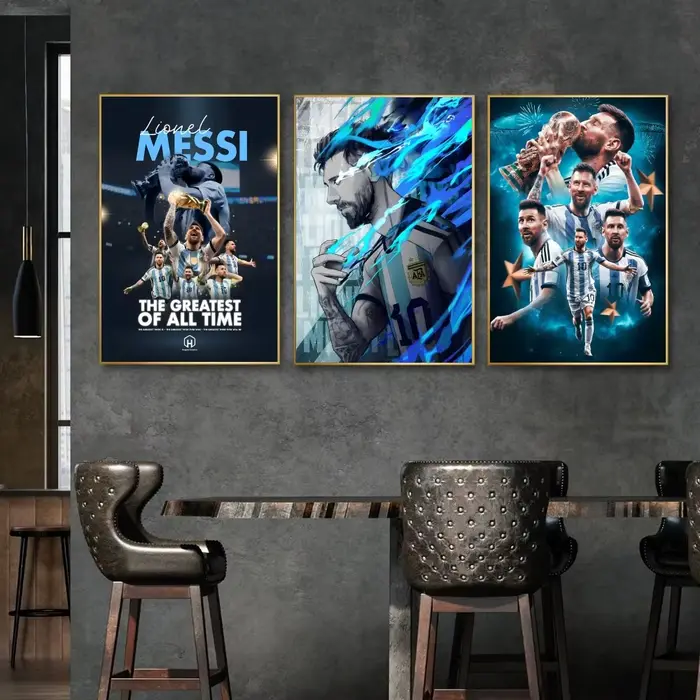 Affiche murale d'art Messi