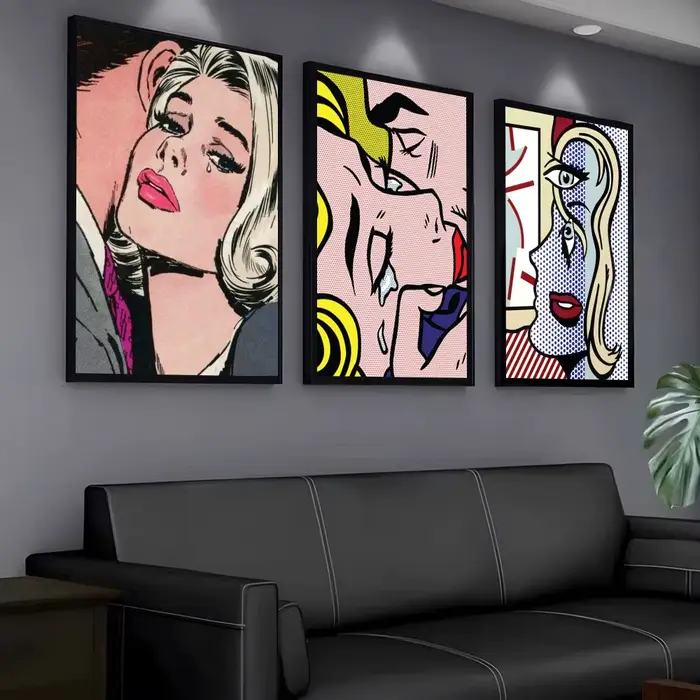 Affiche Retor Roy Lichtenstein