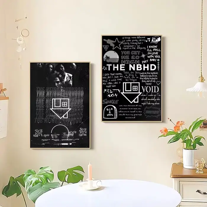 Affiche murale classique scandinave The-Neighbourhood