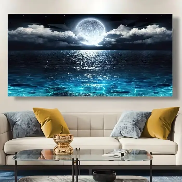 Affiche et fabrication de peinture sur toile moderne