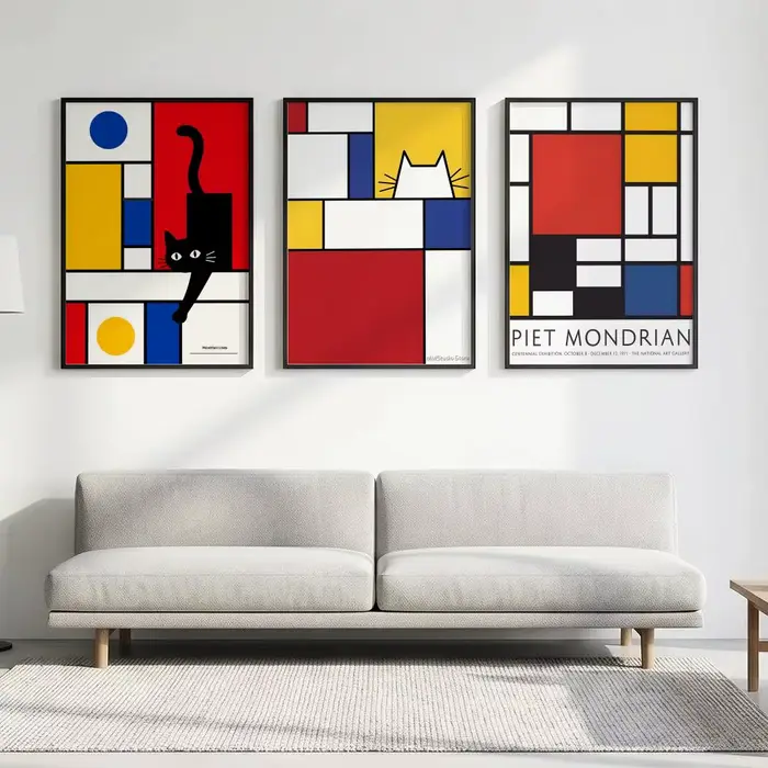 Affiche de l'artiste Piet Mondrian