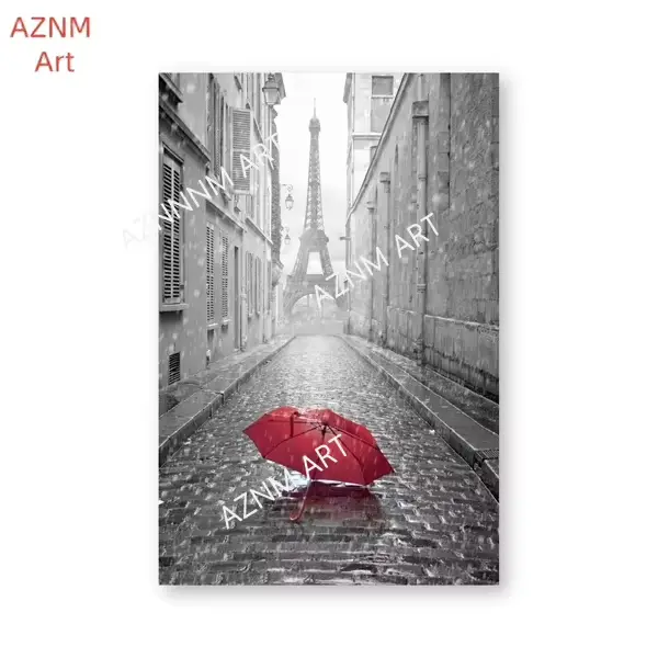 Affiche de photographie de paysage urbain de Paris