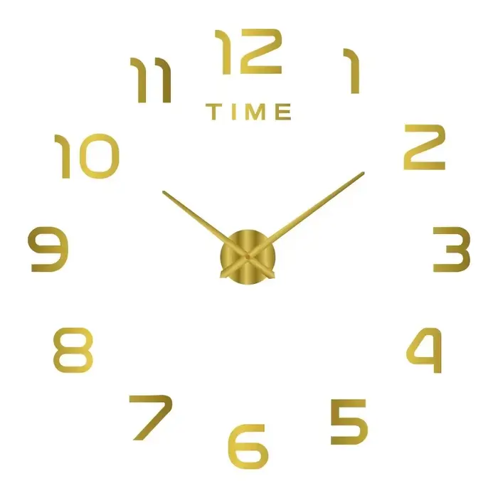 Horloge murale décorative pour la maison, décoration de chambre, horloge murale esthétique qui brill
