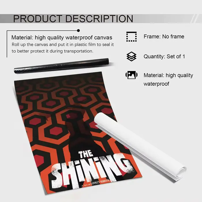 Affiches d'art graffiti du film T-The Shining