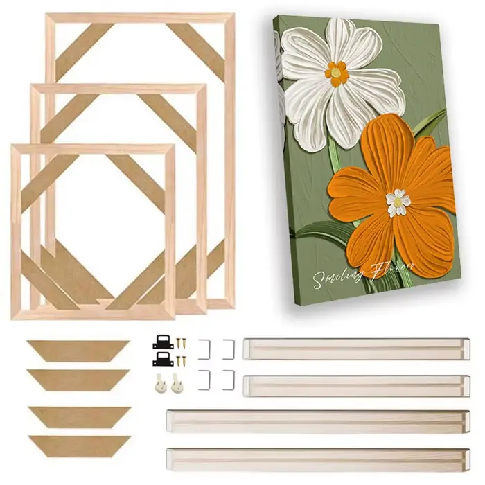 Cadre Mural en Bois pour Toile