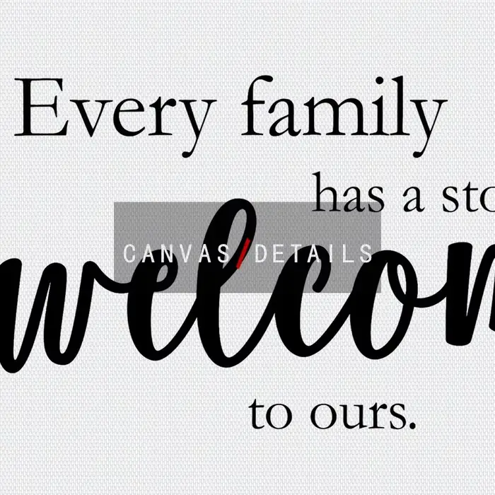 Happy Family Citation Wall Art