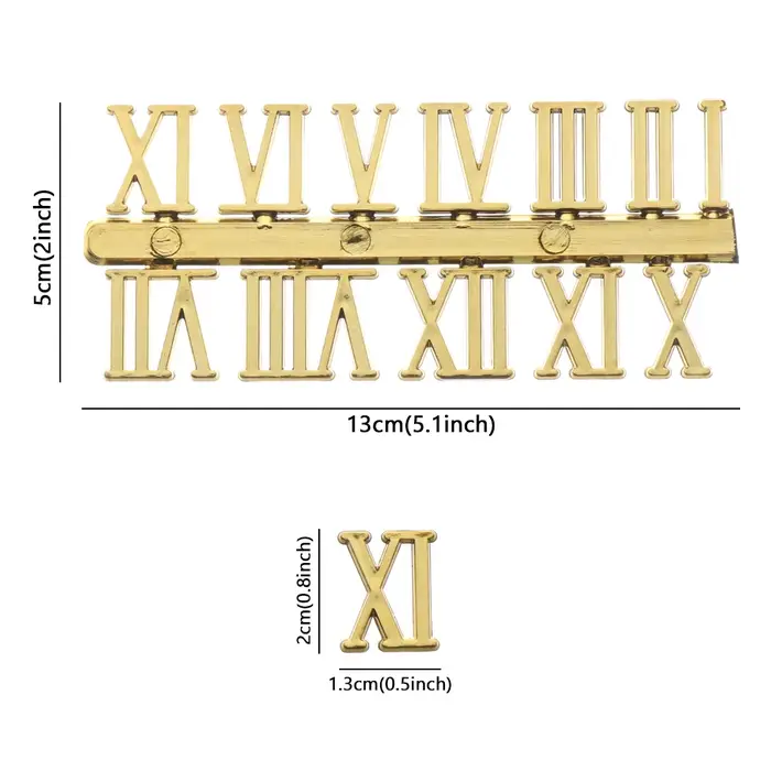 1 ensemble BRICOLAGE Horloge Chiffres Nombre Arabe Pièces D'horloge Numérique Réparation Restaurer Remplacement Gadget