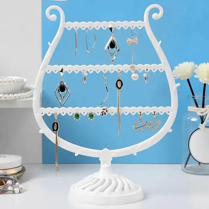 1/2/3 pièces-porte-bijoux présentoir créatif verre à vin forme boucles d'oreilles Bracelet collier s