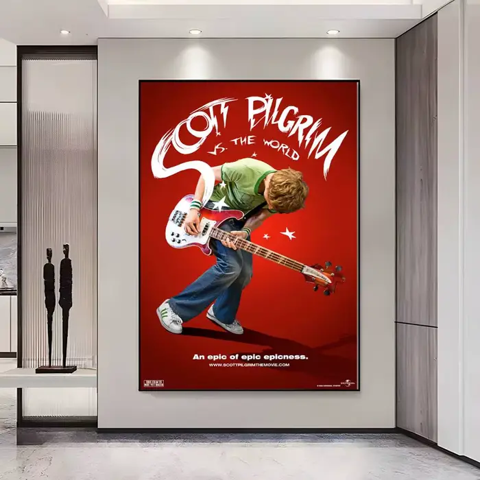 Affiche de film s-scott Pilgrim VS The World
