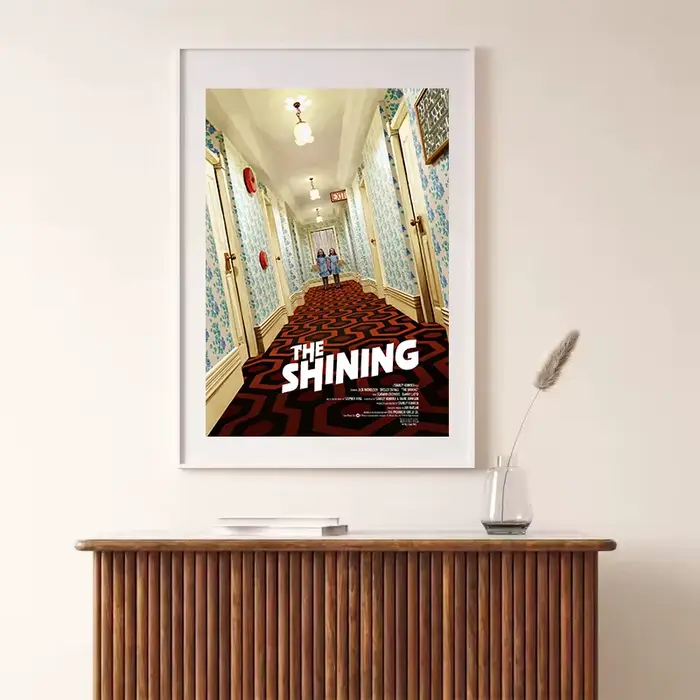 Affiche esthétique du film d'horreur classique T-The-Shining