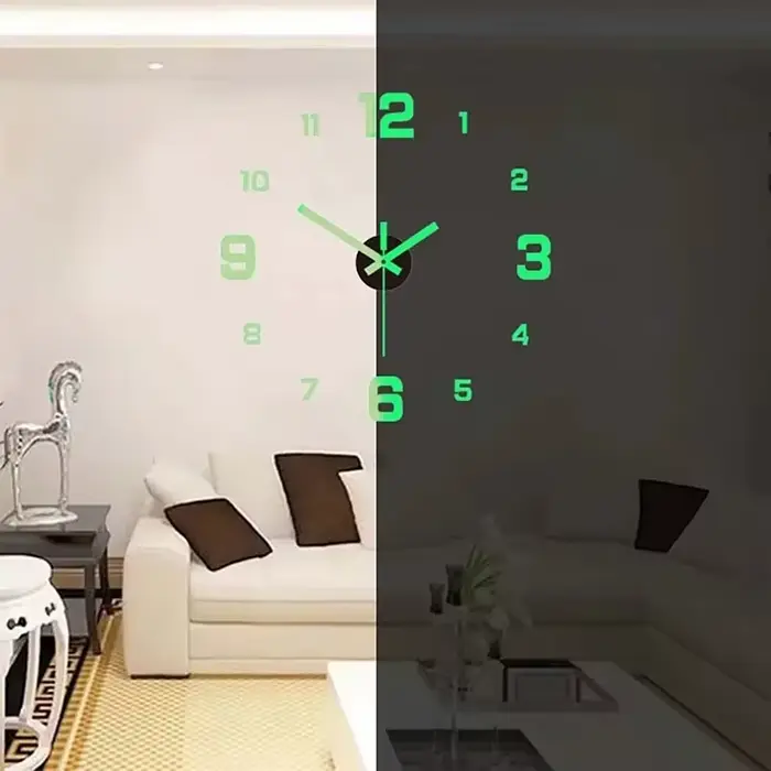 ​ Horloge murale lumineuse