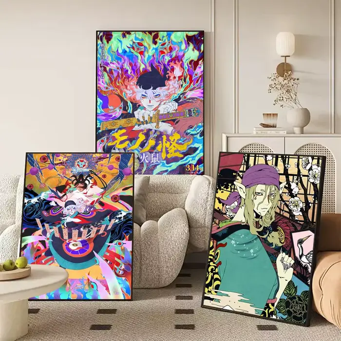 Affiche murale décorative Anime M_Mononoke K_Kusuri