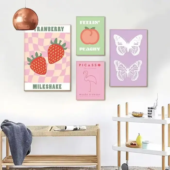 Affiches de peinture sur toile imprimées
