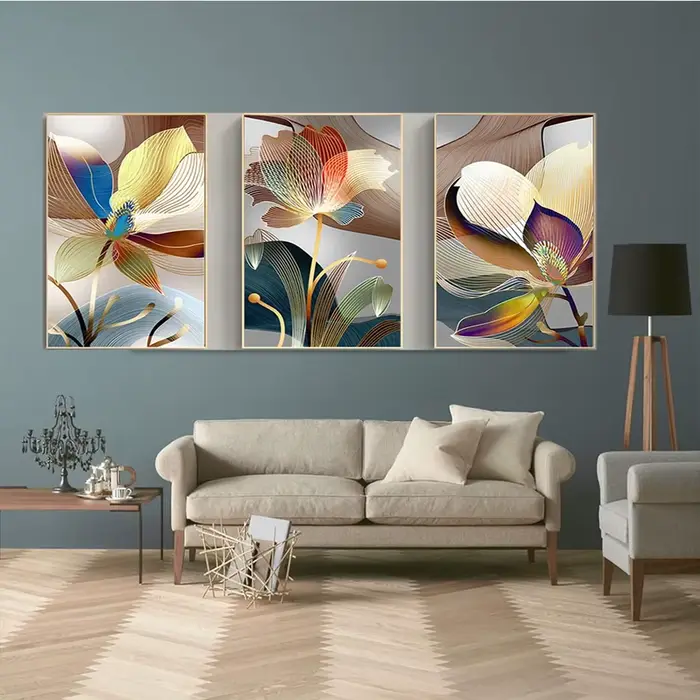 Triptyque Diamant Art Mosaïque