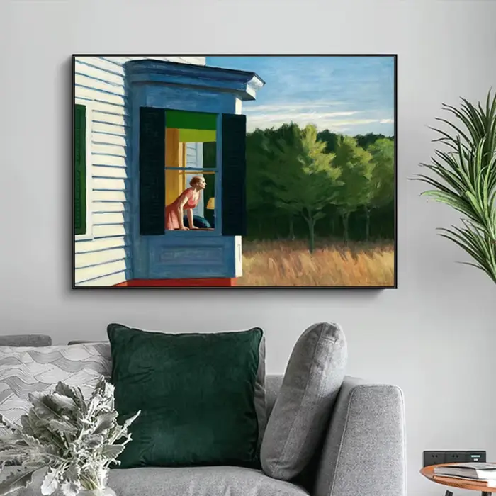 Edward Hopper meilleur papier peint mur Art toile peinture affiches imprime moderne