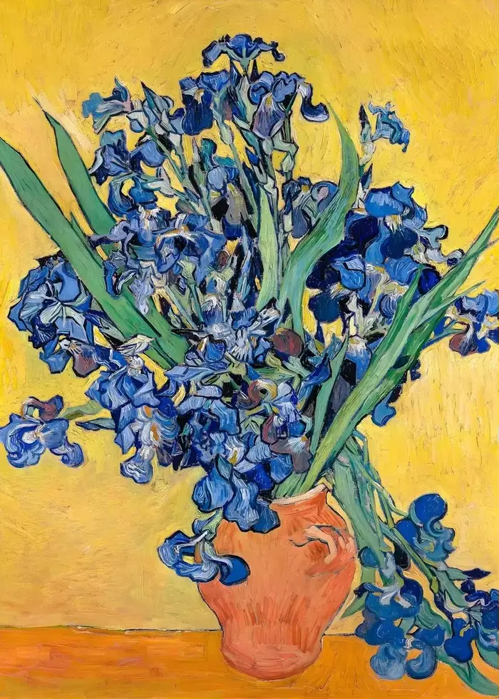 Peinture au diamant impressionniste Vincent Van Gogh, bouquet de tournesols dans un vase, mosaïque, 