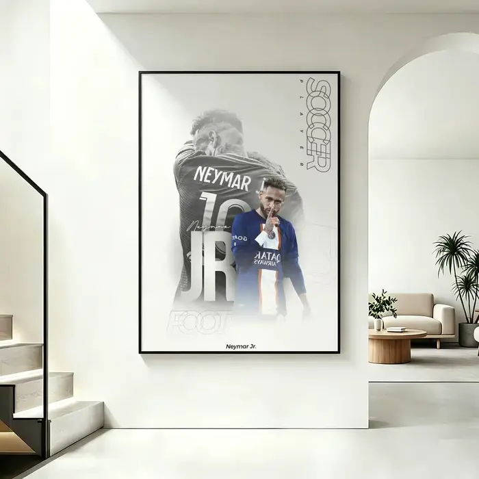 Affiche sportive N-Neymar HD