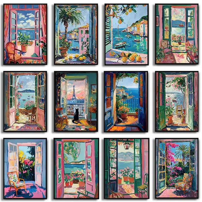 Impression Henri Matisse 'Fenêtre ouverte'