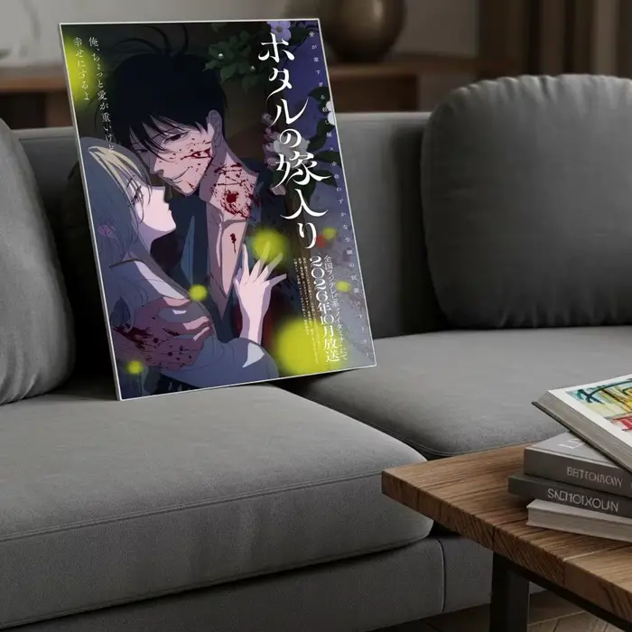 Affiche de mariage Anime F-Firefly