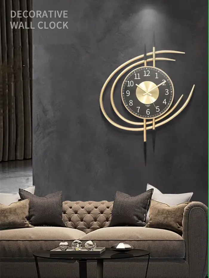 Horloge murale moderne et simple