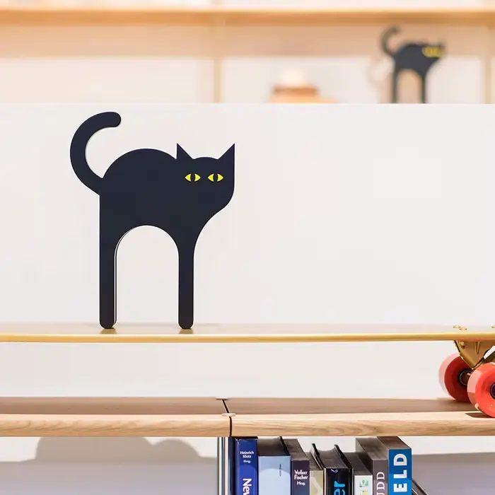 Décoration murale chat noir