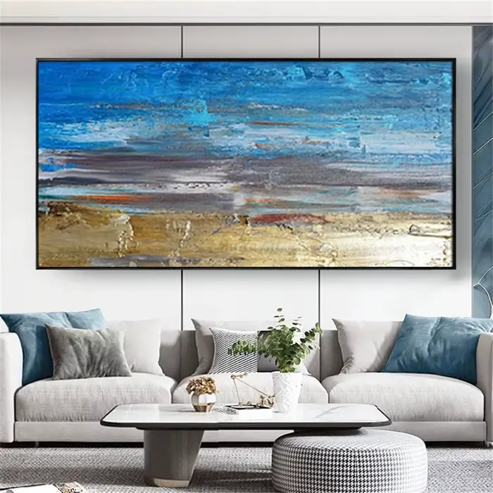 Peinture sur toile sans cadre