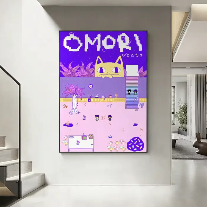 Affiche de jeu OMORI, art HD