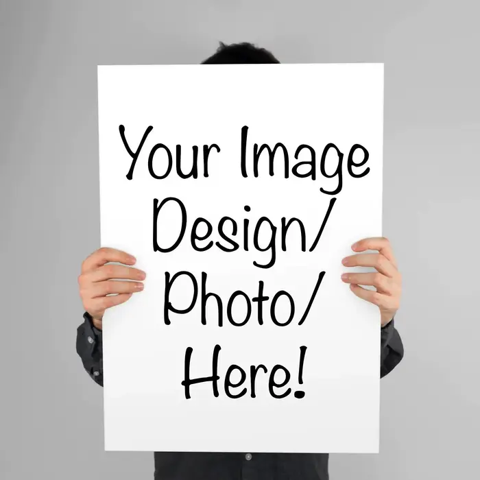 Personnalisez votre propre affiche, art mural personnalisé avec votre photo, design ou texte, décora