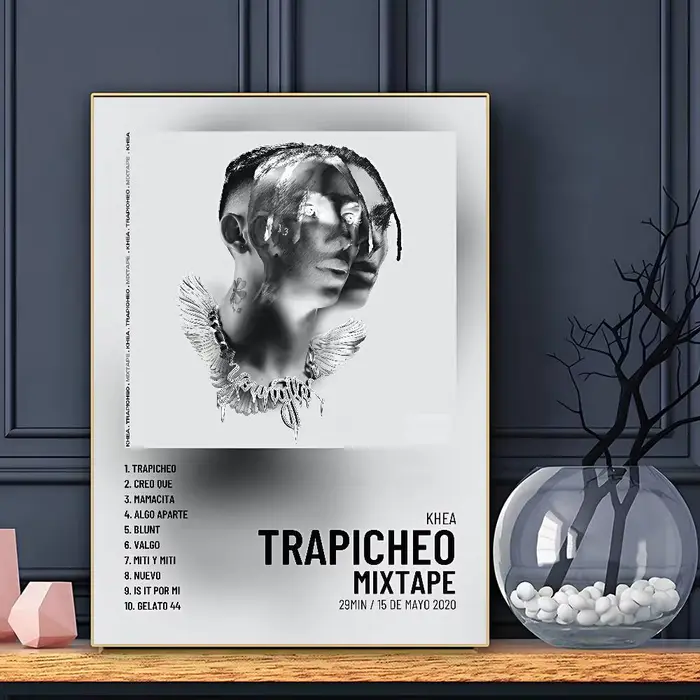 Affiche HD du rappeur KHEA, décoration murale pour la maison, la salle, le bar, le café, peinture artistique