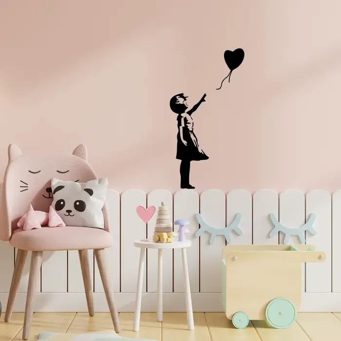 1pc Banksy mur Art décoration de la maison