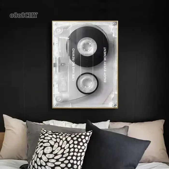 Cassette DJ platine toile affiches Unique mode impression mur Art peintures Graffiti vinyle