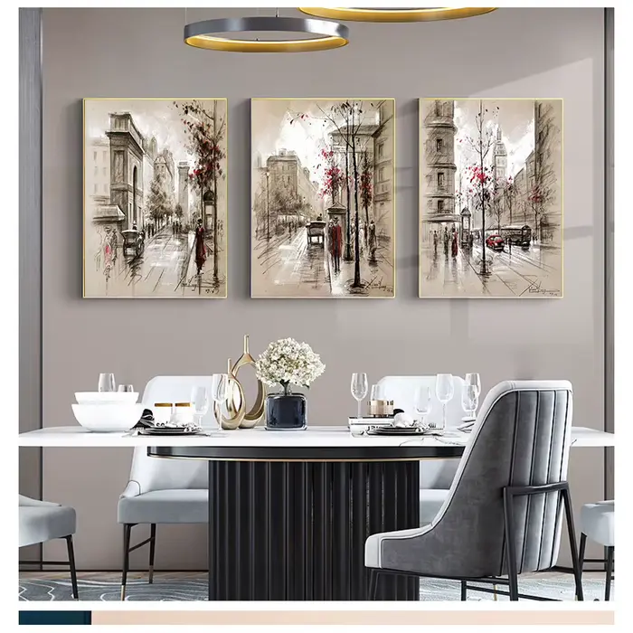 Affiches imprimées 3 pièces