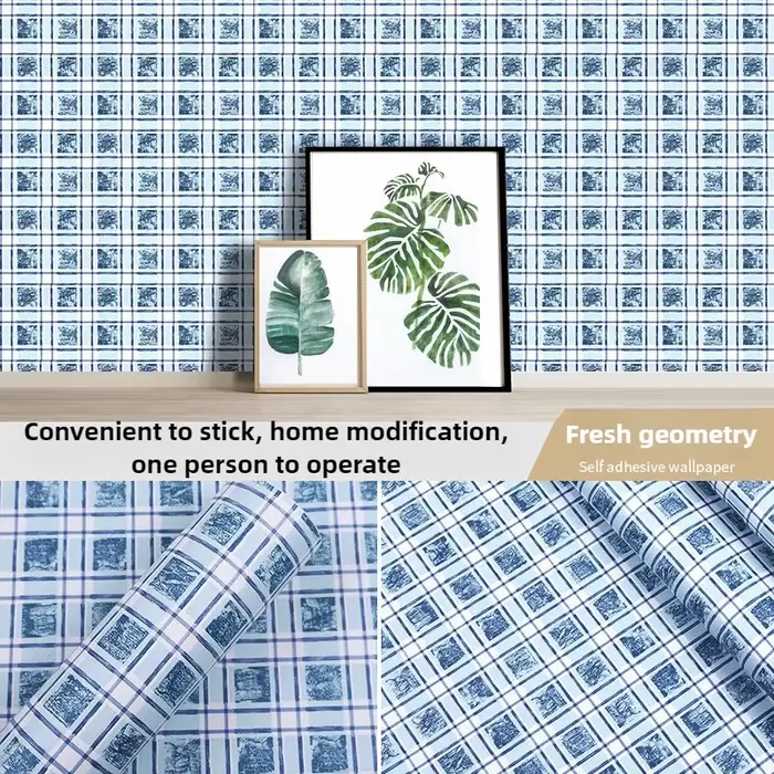 ‌ Fonds d'écran décor à la maison-papier peint adhésif floral pastel pour mur