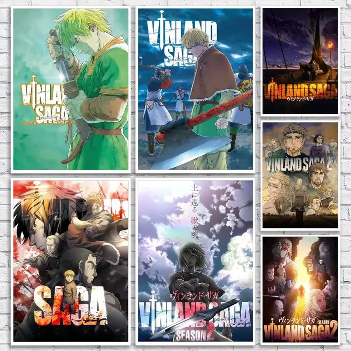 Affiche historique d'anime V-Vinland Saga