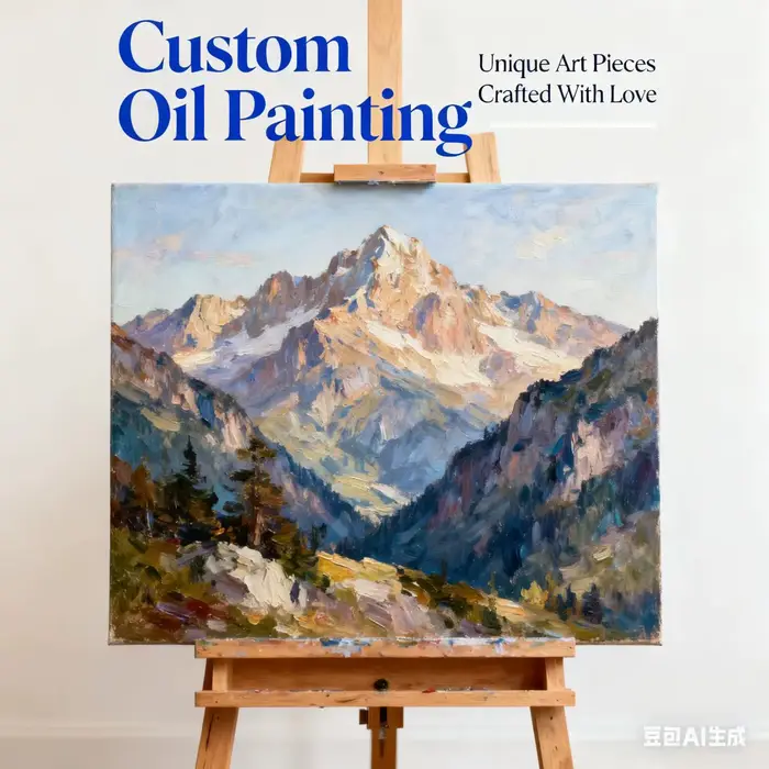 Reproduction de peinture à l'huile 100% faite à la main sur toile