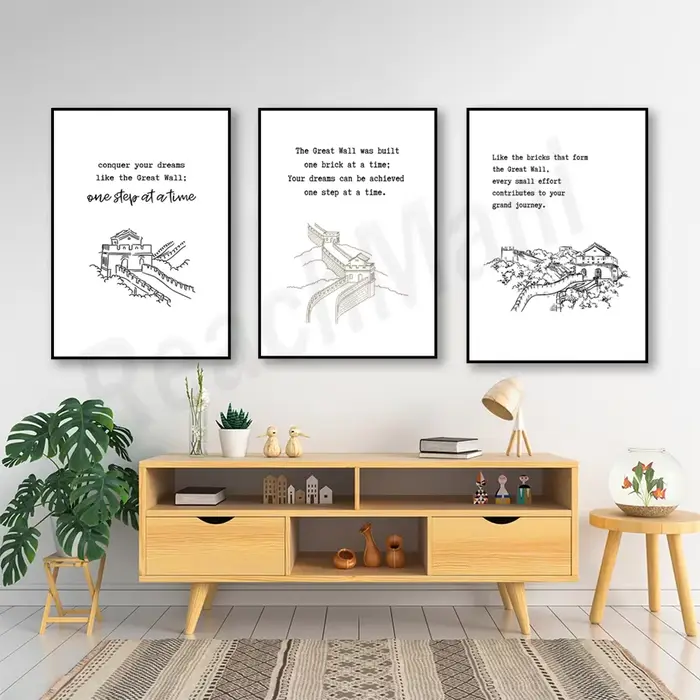 Grande muraille d'inspiration: citations inspirantes