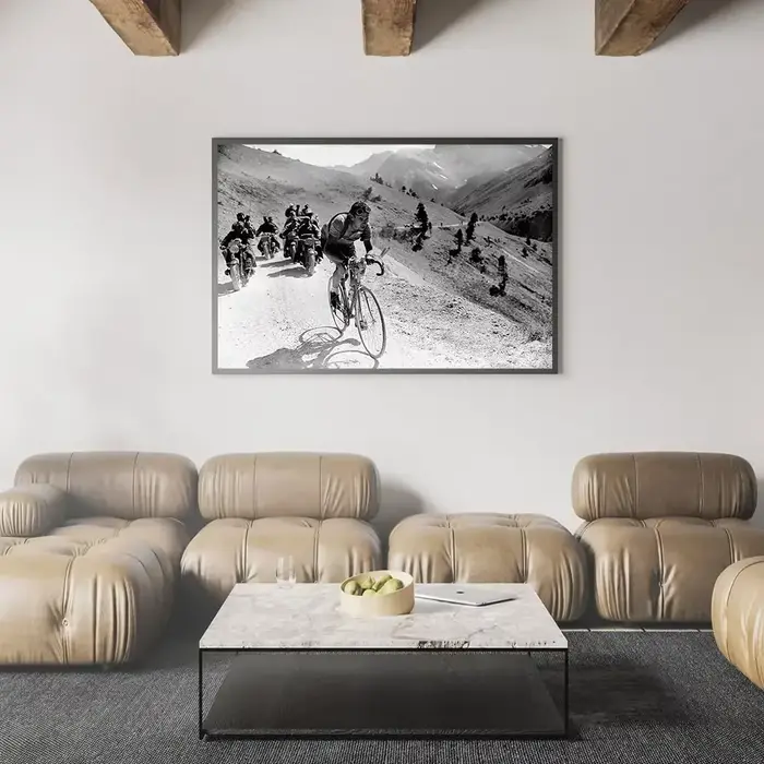 Tour De France Photographie Cyclisme Racing Bike Art Affiche, Toile Peinture, Impression Murale, Ima