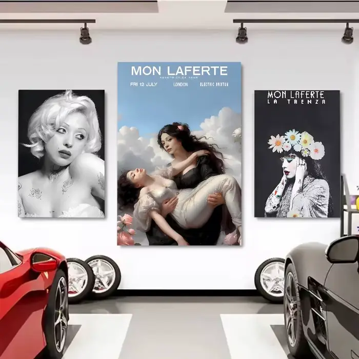 Affiche de chanteur m-mon Laferte
