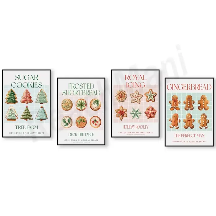 Art de Noël, Biscuits de Noël